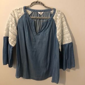 Denim Crown and Ivy shirt